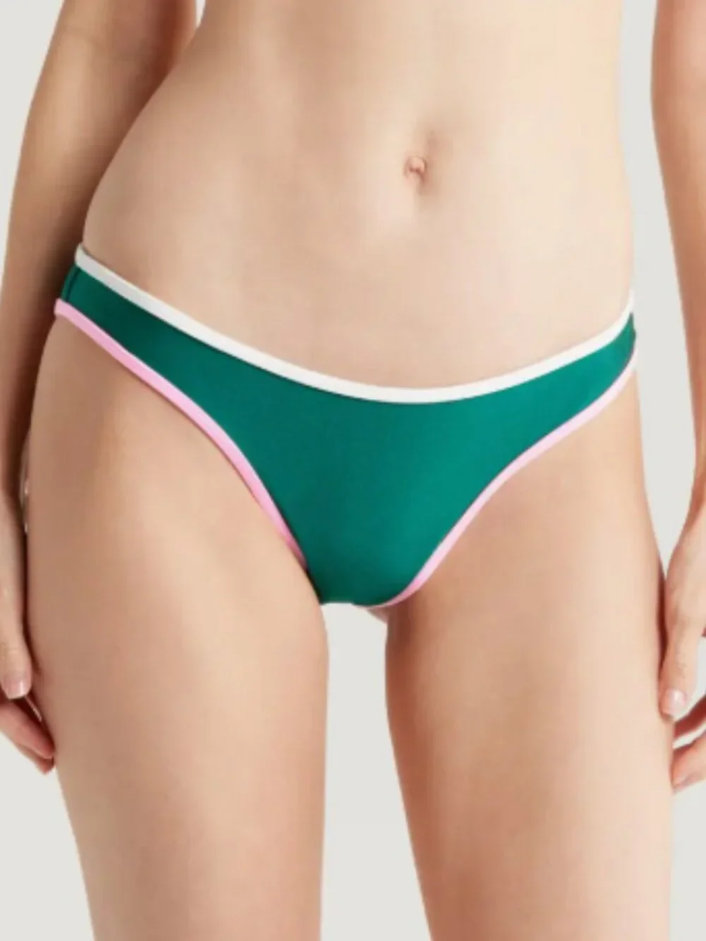 Kulani Kinis Bind High Cut Bikini Bottom – Siren Song – Large – NWT
